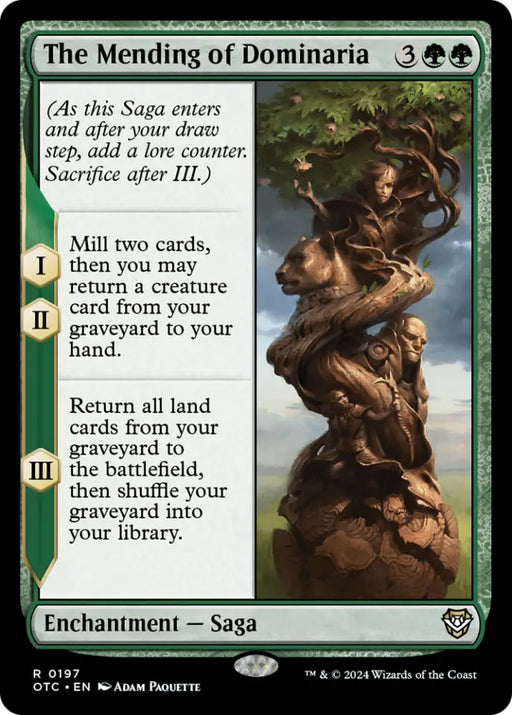 The Mending of Dominaria [Outlaws of Thunder Junction Commander] - MTG Single