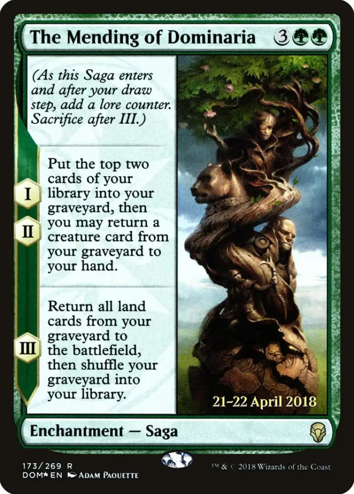 The Mending of Dominaria [Dominaria Prerelease Promos] - MTG Single