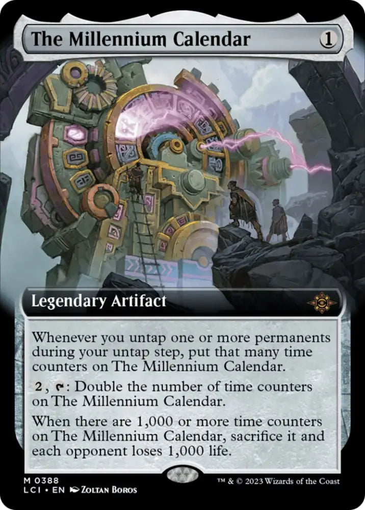 The Millennium Calendar (Extended Art) [The Lost Caverns of Ixalan] - MTG Single