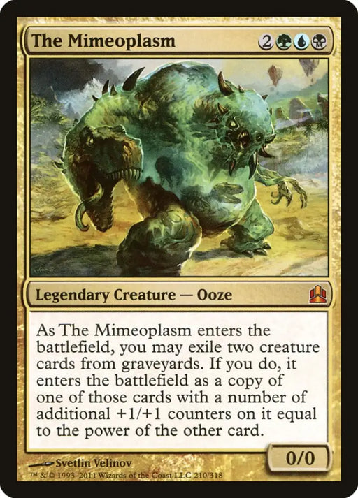 The Mimeoplasm [Commander 2011] - MTG Single