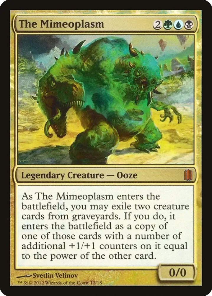 The Mimeoplasm [Commander’s Arsenal] - MTG Single