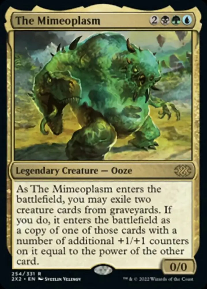 The Mimeoplasm [Double Masters 2022] - MTG Single