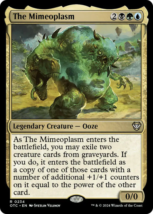 The Mimeoplasm [Outlaws of Thunder Junction Commander] - MTG Single