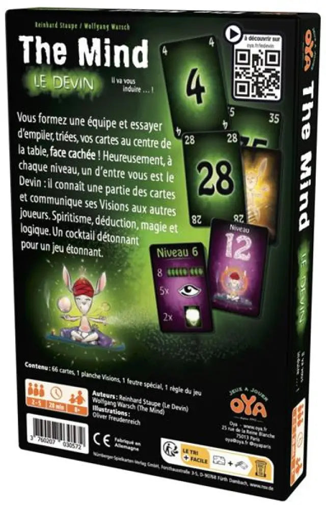 The Mind - Le Devin (FR) - Board Games