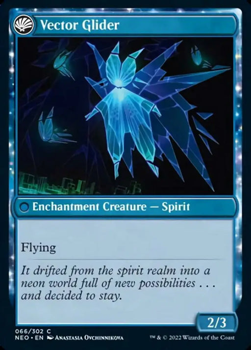The Modern Age // Vector Glider [Kamigawa: Neon Dynasty] - MTG Single