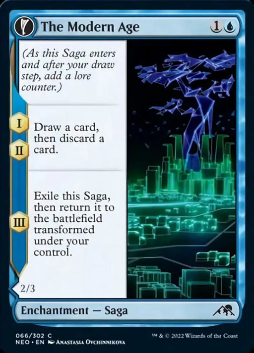 The Modern Age // Vector Glider [Kamigawa: Neon Dynasty] - MTG Single