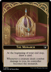 The Monarch // Drake Double-Sided Token [Commander Masters Tokens] - MTG Single