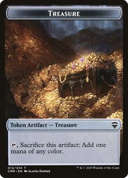 The Monarch // Treasure Double-Sided Token [Commander Legends Tokens] - MTG Single