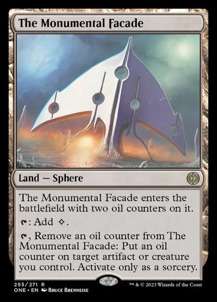 The Monumental Facade [Phyrexia: All Will Be One] - MTG Single