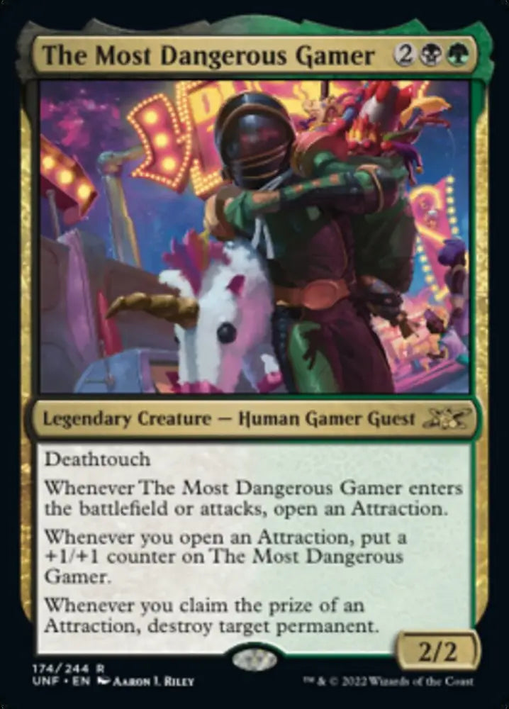The Most Dangerous Gamer [Unfinity] - MTG Single