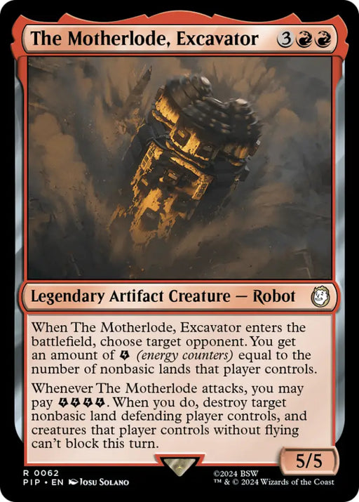 The Motherlode Excavator [Fallout] - MTG Single