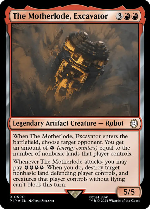 The Motherlode Excavator (Surge Foil) [Fallout] - MTG Single
