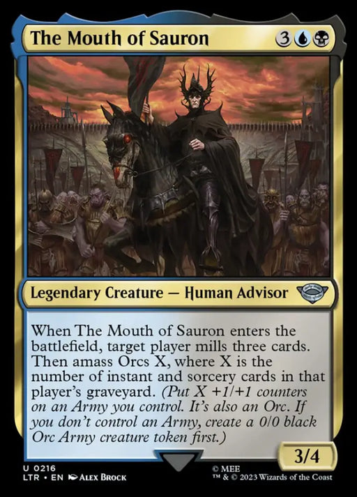 The Mouth of Sauron [The Lord of the Rings: Tales of Middle-Earth] - MTG Single