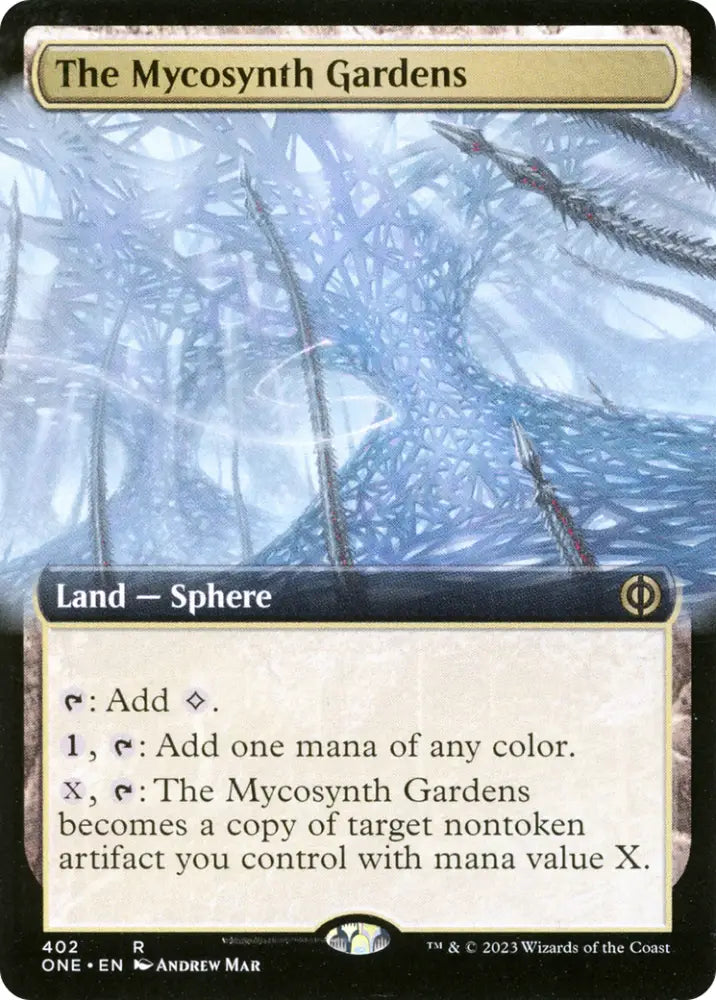 The Mycosynth Gardens (Extended Art) [Phyrexia: All Will Be One] - MTG Single