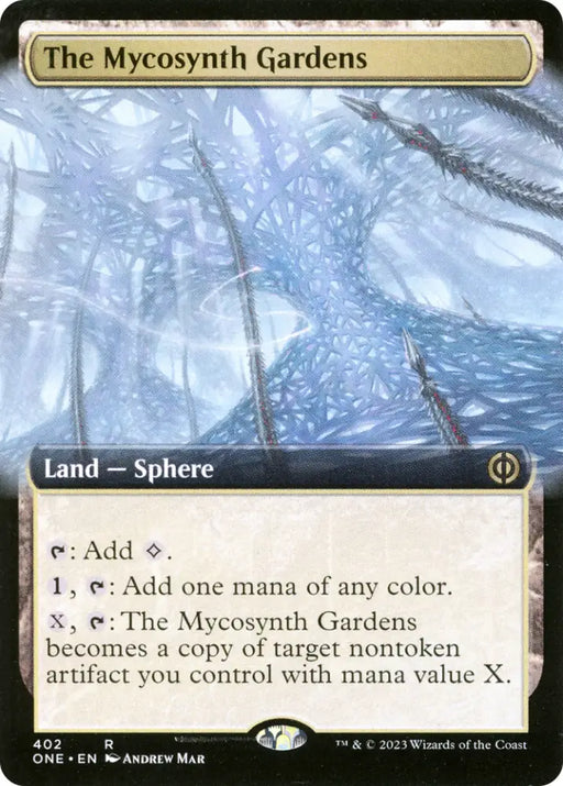 The Mycosynth Gardens (Extended Art) [Phyrexia: All Will Be One] - MTG Single