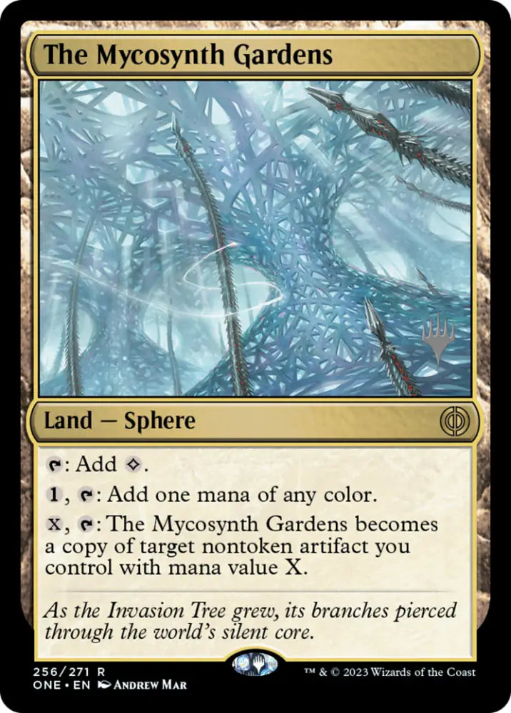 The Mycosynth Gardens (Promo Pack) [Phyrexia: All Will Be One Promos] - MTG Single