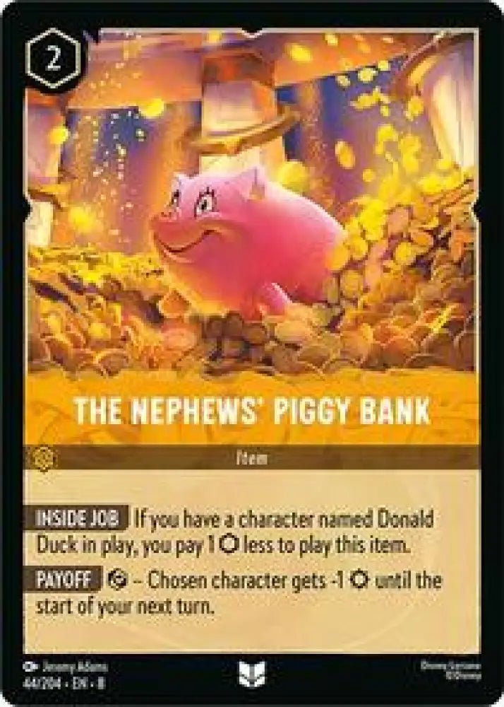 The Nephews' Piggy Bank [Reign of Jafar]