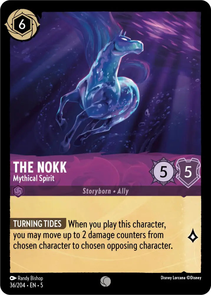 The Nokk - Mythical Spirit (36/204) [Shimmering Skies] - Lorcana Single