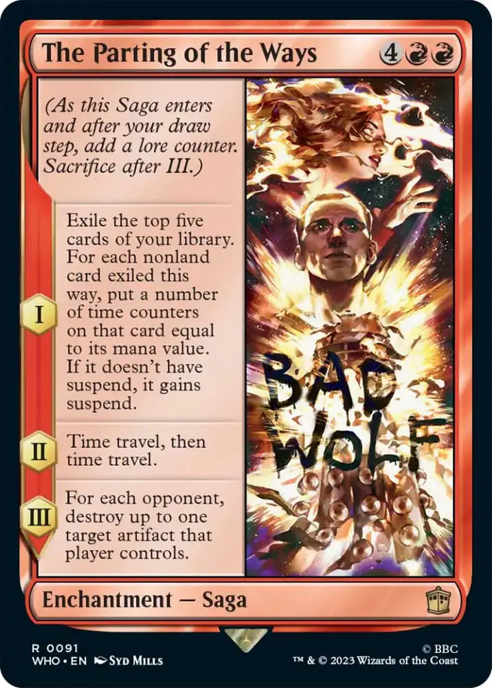The Parting of the Ways [Doctor Who] - MTG Single