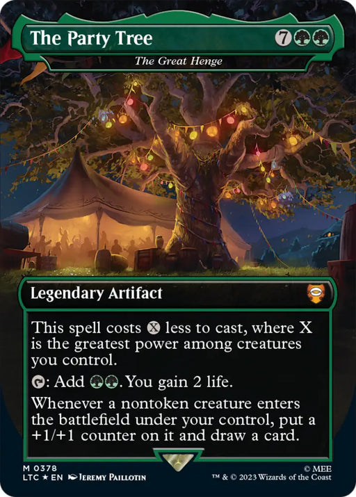 The Party Tree - The Great Henge (Surge Foil Realms and Relics) [The Lord of the Rings: Tales of Middle-Earth