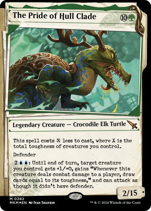 The Pride of Hull Clade (Showcase) (Invisible Ink) [Murders at Karlov Manor] - MTG Single