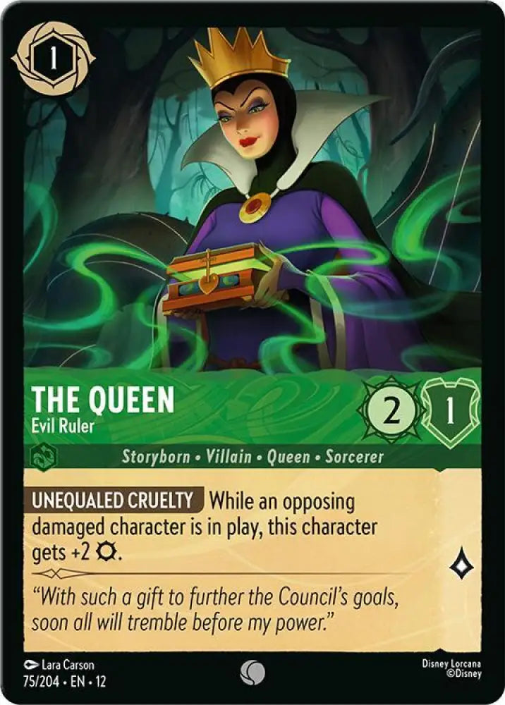 The Queen - Evil Ruler (75/204) [Wilds Unknown]