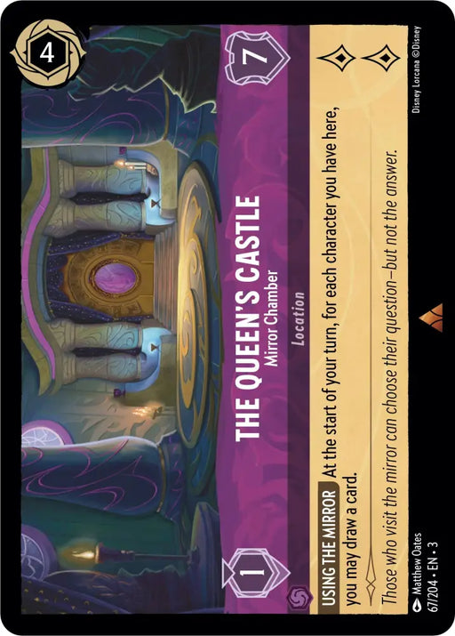 The Queen’s Castle - Mirror Chamber (67/204) [Into the Inklands] - Lorcana Single