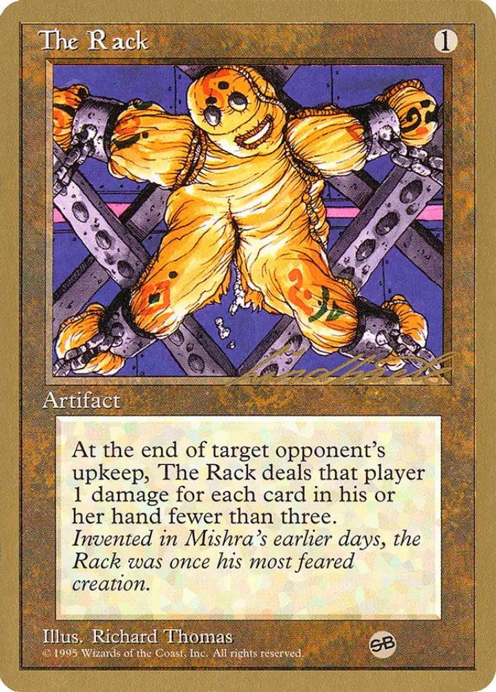 The Rack (Leon Lindback) (SB) [Pro Tour Collector Set] - MTG Single