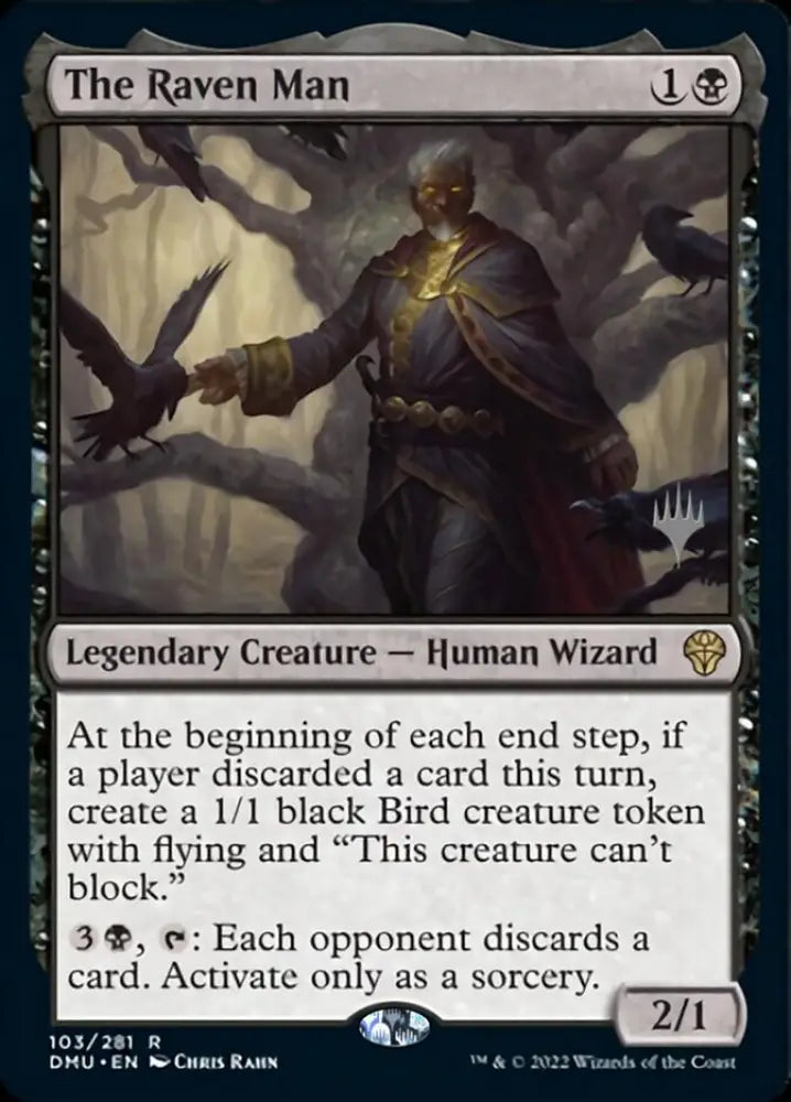 The Raven Man (Promo Pack) [Dominaria United Promos] - MTG Single