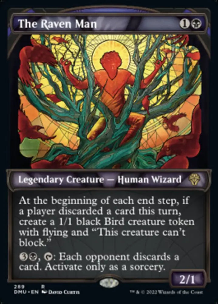 The Raven Man (Showcase) [Dominaria United] - MTG Single