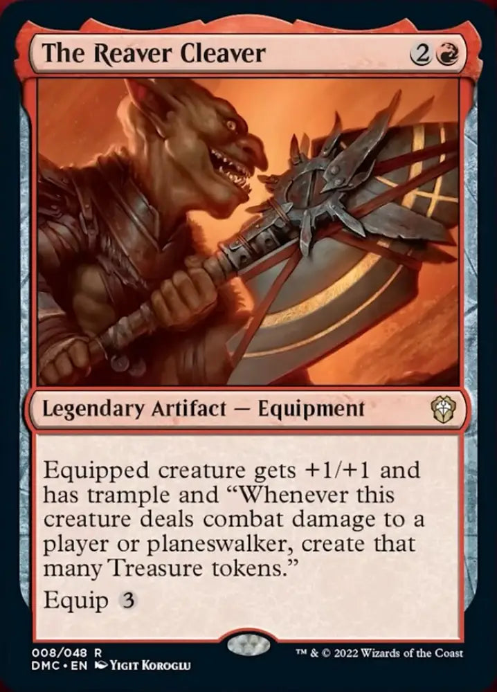 The Reaver Cleaver [Dominaria United Commander] - MTG Single