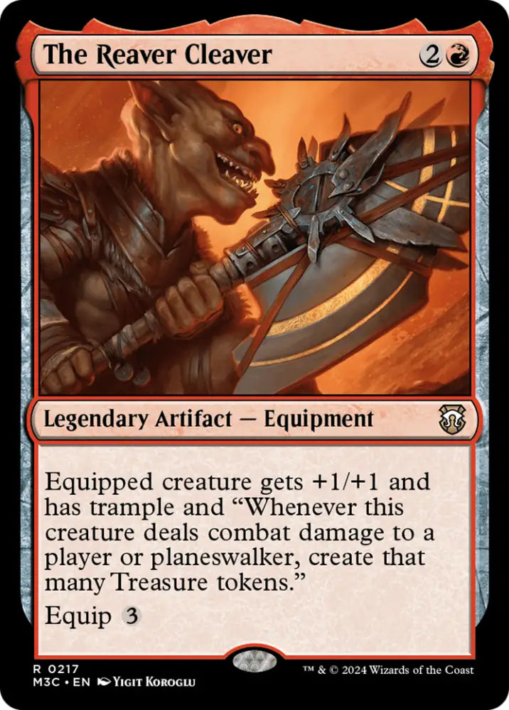 The Reaver Cleaver [Modern Horizons 3 Commander] - MTG Single