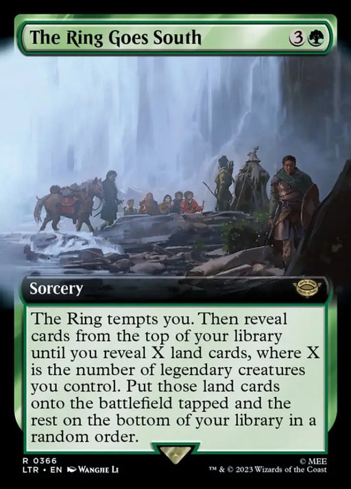 The Ring Goes South (Extended Art) [The Lord of the Rings: Tales of Middle-Earth] - MTG Single