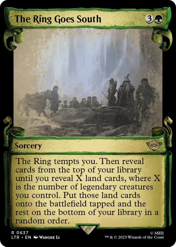 The Ring Goes South [The Lord of the Rings: Tales of Middle-Earth Showcase Scrolls] - MTG Single