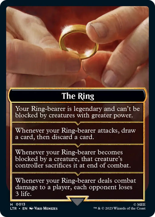 The Ring [The Lord of the Rings: Tales of Middle-Earth Tokens] - MTG Single