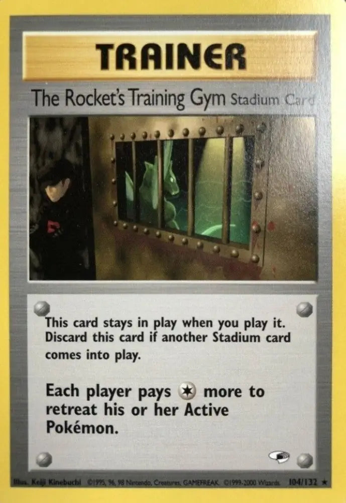 The Rocket’s Training Gym (104/132) [Gym Heroes Unlimited] - Pokemon Single