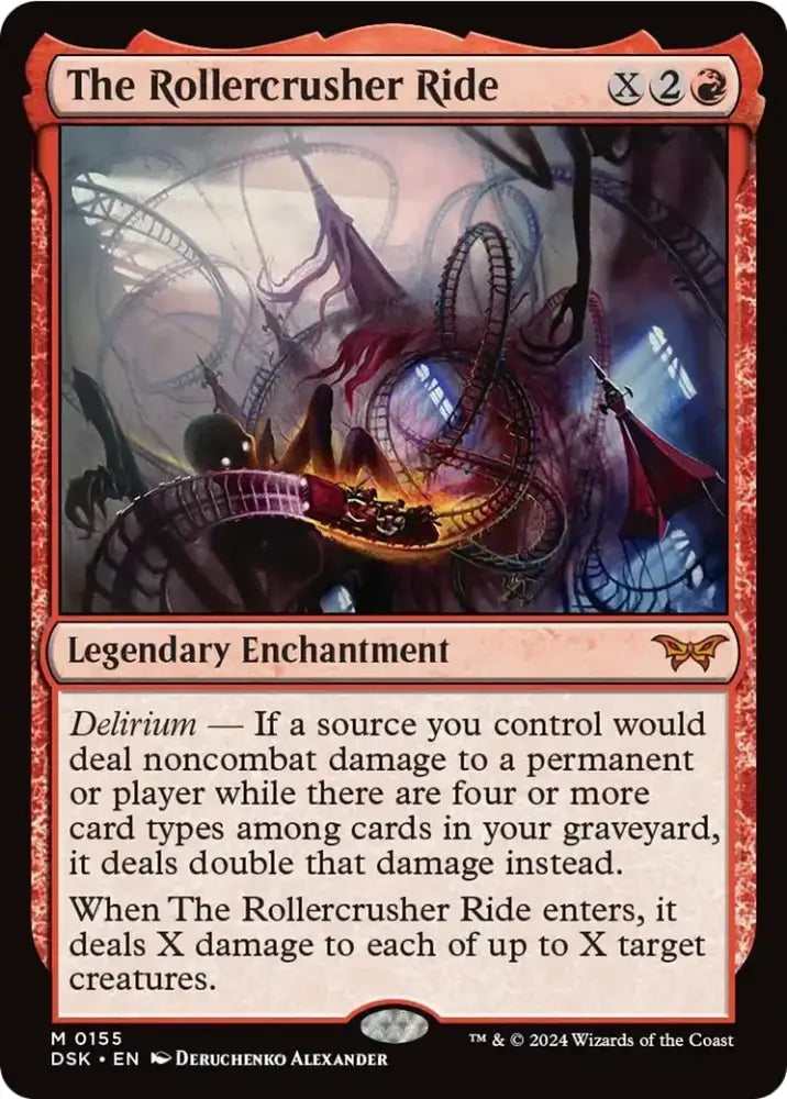 The Rollercrusher Ride (0155) [Duskmourn: House of Horror] - MTG Single