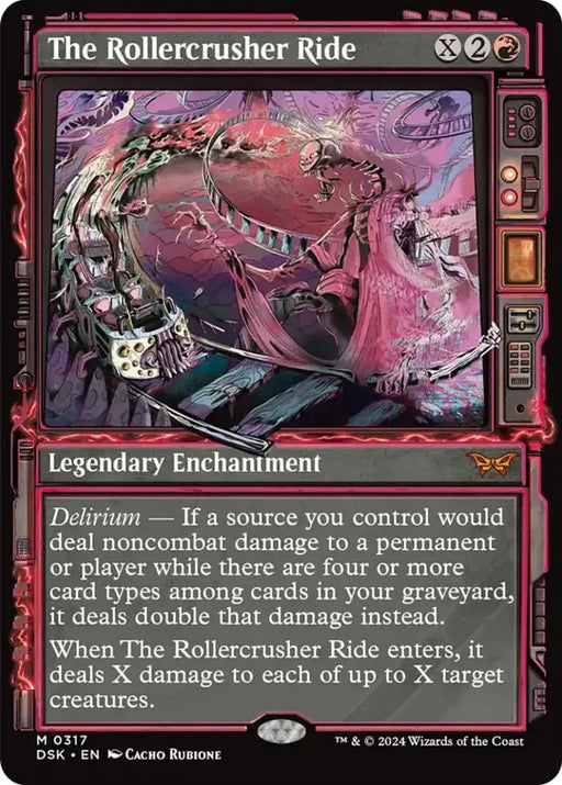 The Rollercrusher Ride (Showcase) [Duskmourn: House of Horror] - MTG Single