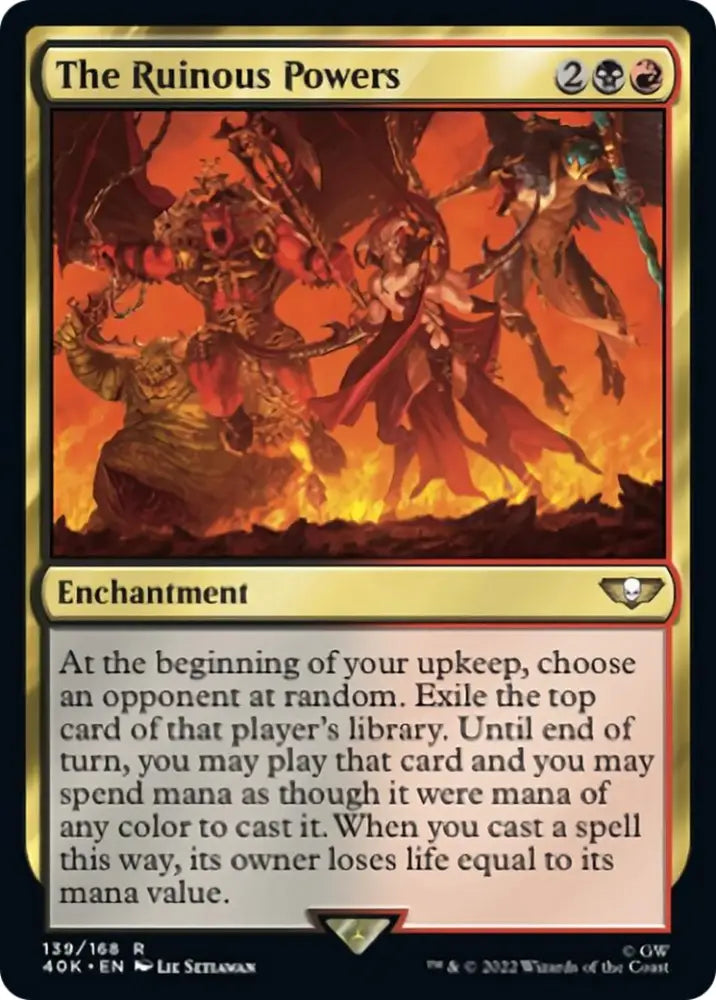 The Ruinous Powers [Warhammer 40,000] - MTG Single