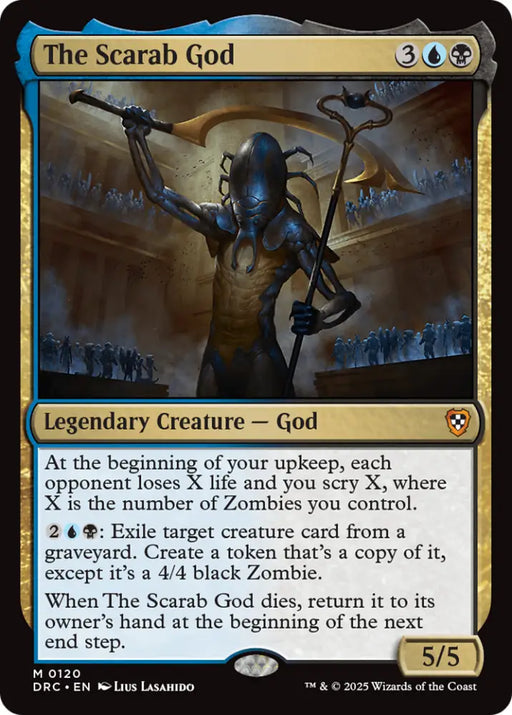 The Scarab God [Aetherdrift Commander] - MTG Single