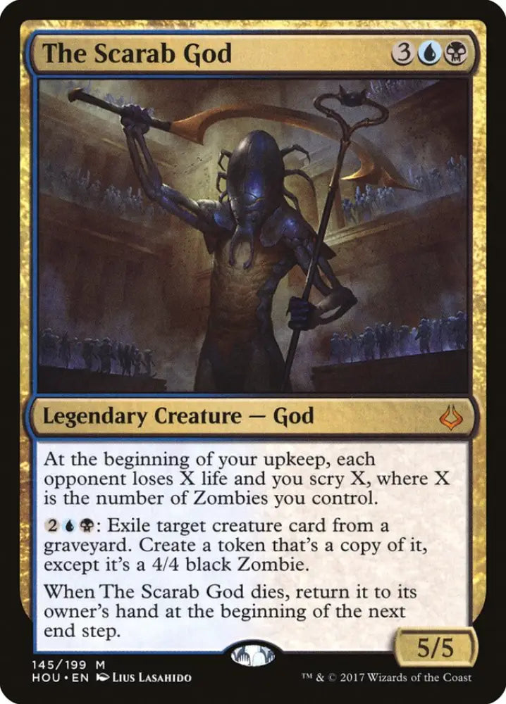The Scarab God [Hour of Devastation] - MTG Single