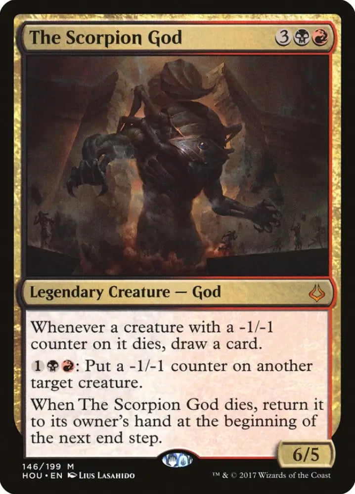The Scorpion God [Hour of Devastation] - MTG Single