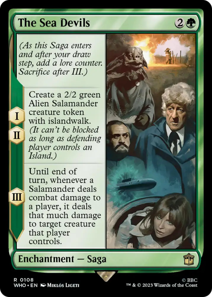 The Sea Devils [Doctor Who] - MTG Single