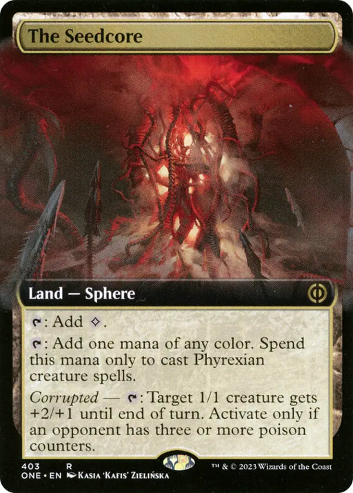 The Seedcore (Extended Art) [Phyrexia: All Will Be One] - MTG Single