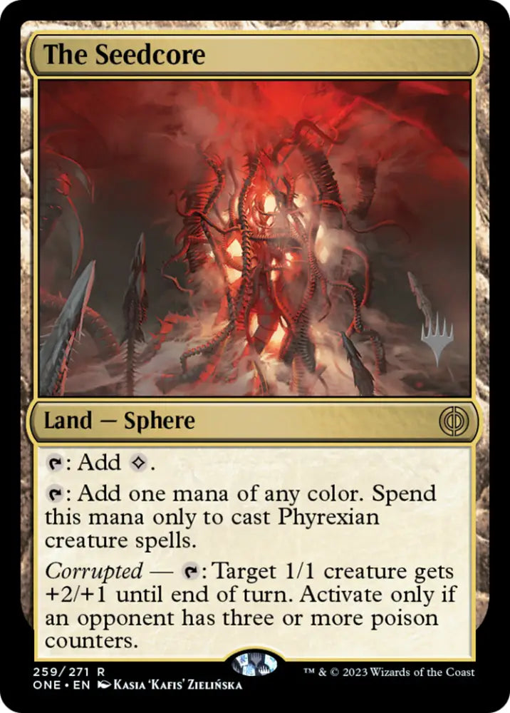 The Seedcore (Promo Pack) [Phyrexia: All Will Be One Promos] - MTG Single