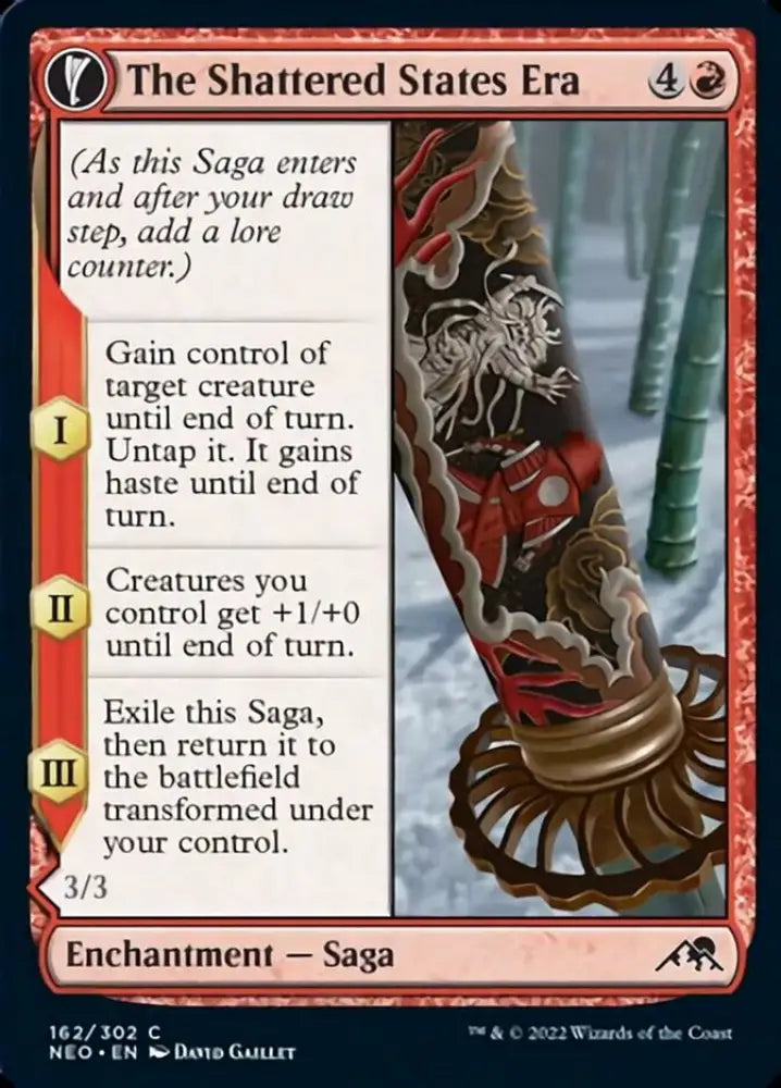 The Shattered States Era // Nameless Conqueror [Kamigawa: Neon Dynasty] - MTG Single