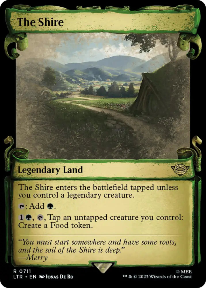 The Shire [The Lord of the Rings: Tales of Middle-Earth Showcase Scrolls] - MTG Single