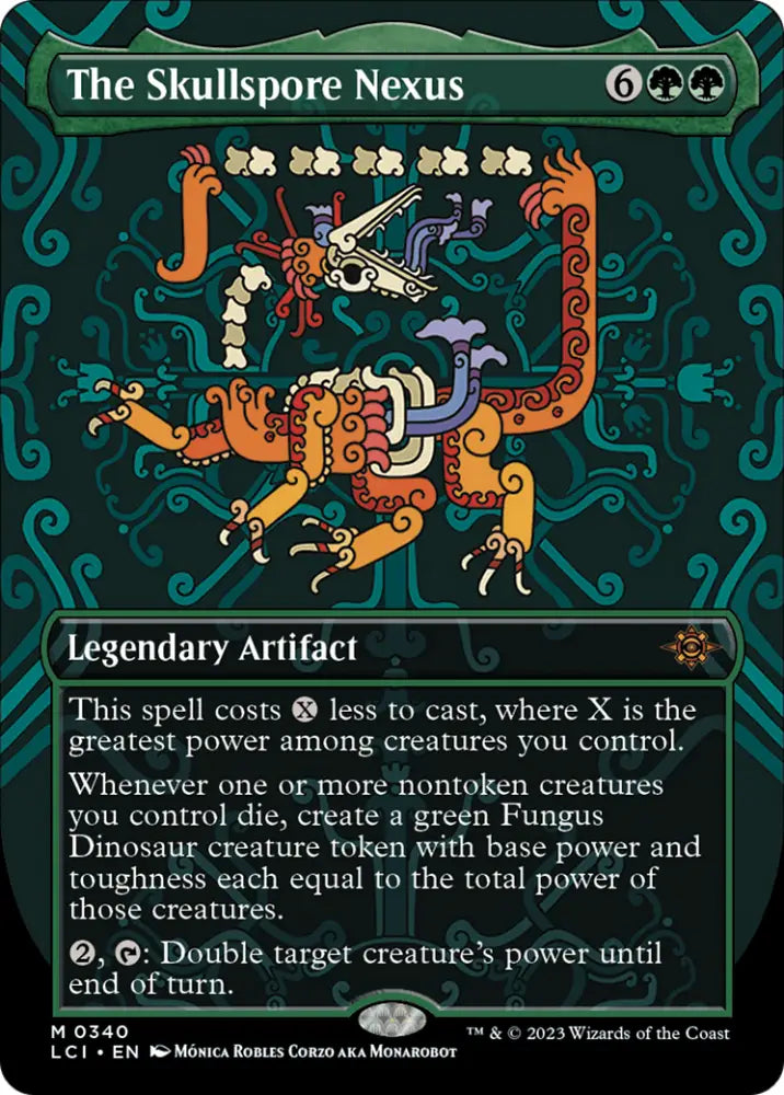 The Skullspore Nexus (Borderless) [The Lost Caverns of Ixalan] - MTG Single