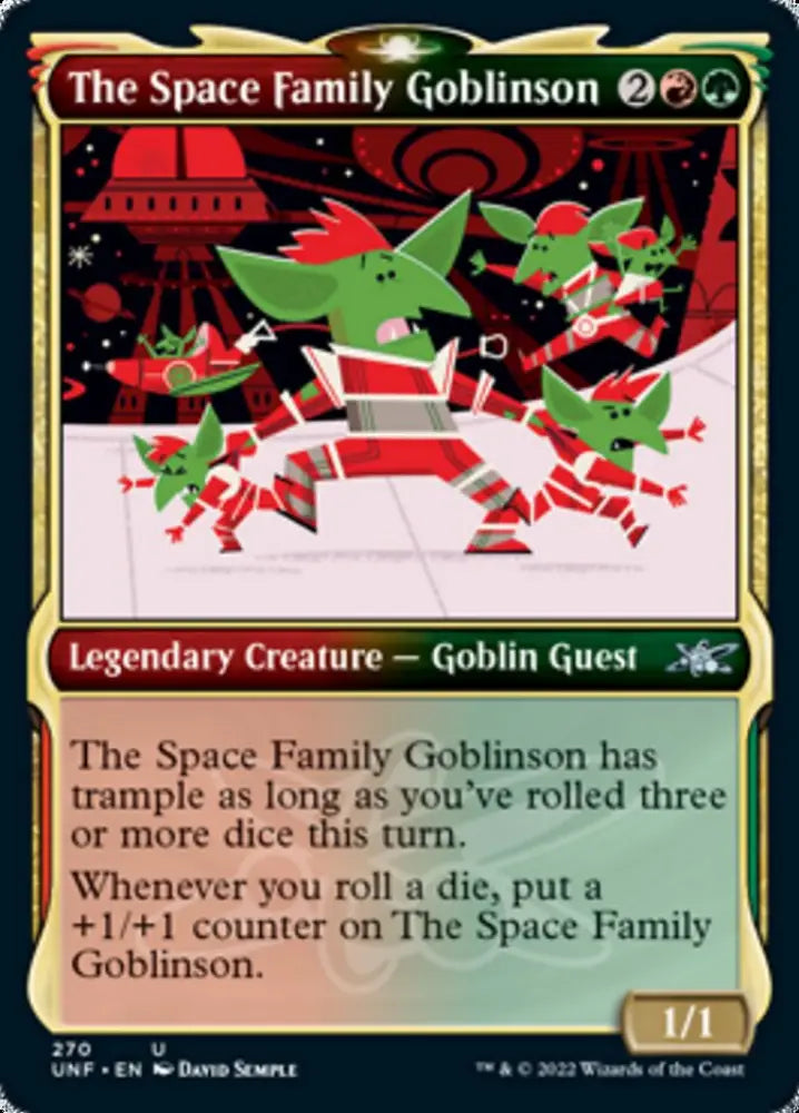 The Space Family Goblinson (Showcase) [Unfinity] - MTG Single