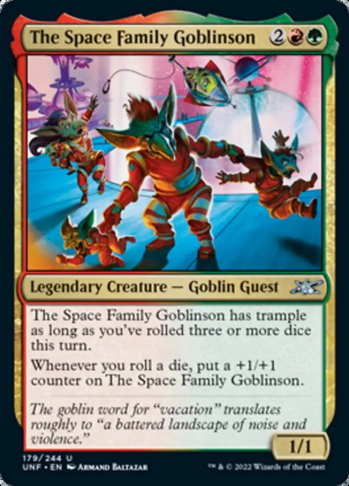 The Space Family Goblinson [Unfinity] - MTG Single